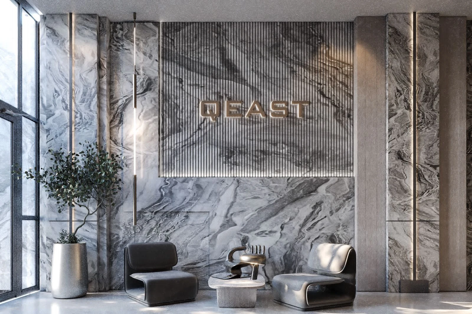 Q-East premium lobby interior